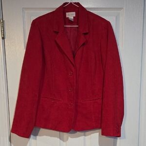 Studio Works Vibrant Red Women's Blazer